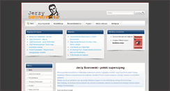 Desktop Screenshot of jerzysosnowski.info
