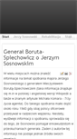 Mobile Screenshot of jerzysosnowski.info
